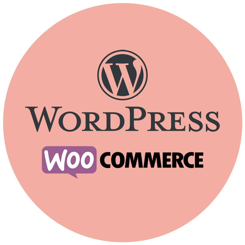 WordPress ja WooCommerce logot